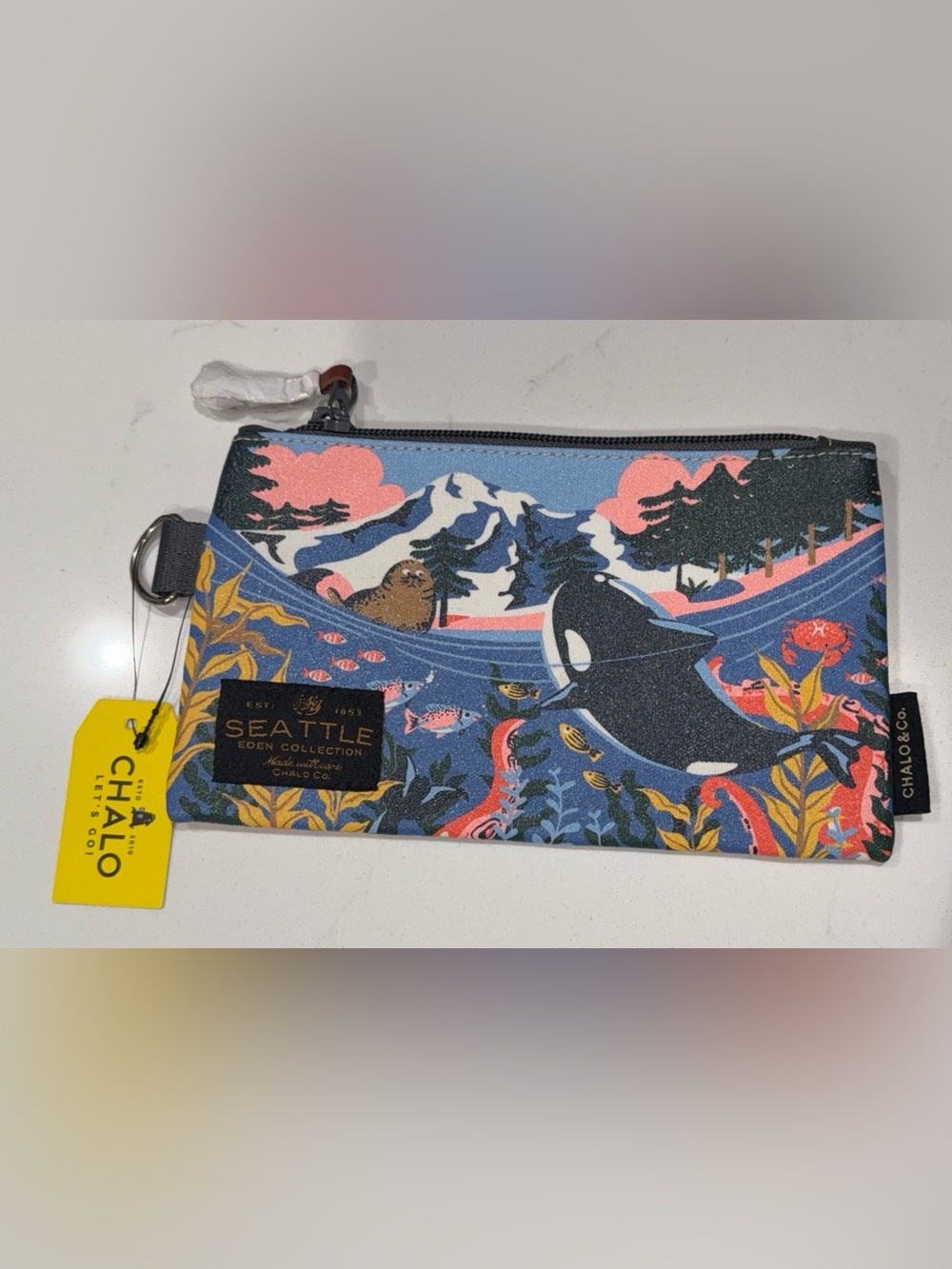 Chalo Co. small pouch underwater orca